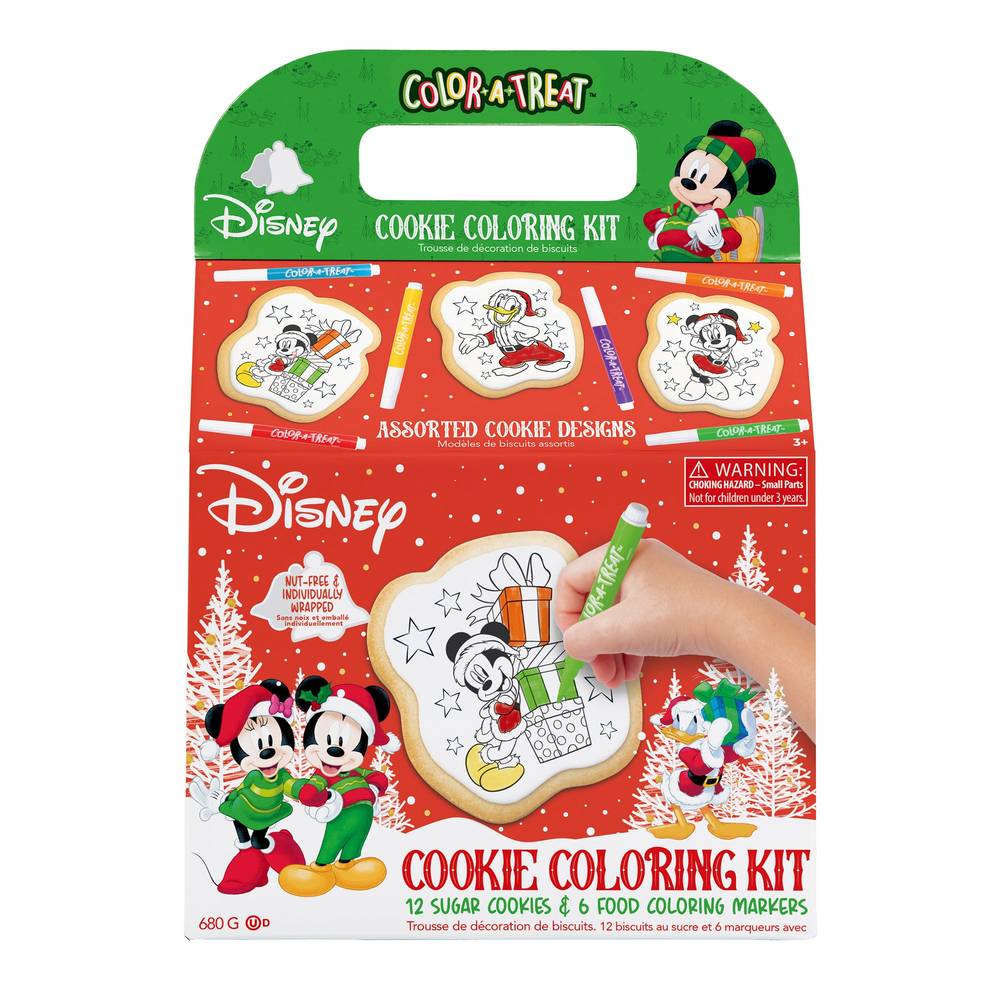 Color-A-Treat, Disney - Trousse De Décoration De Biscuits, 680 G