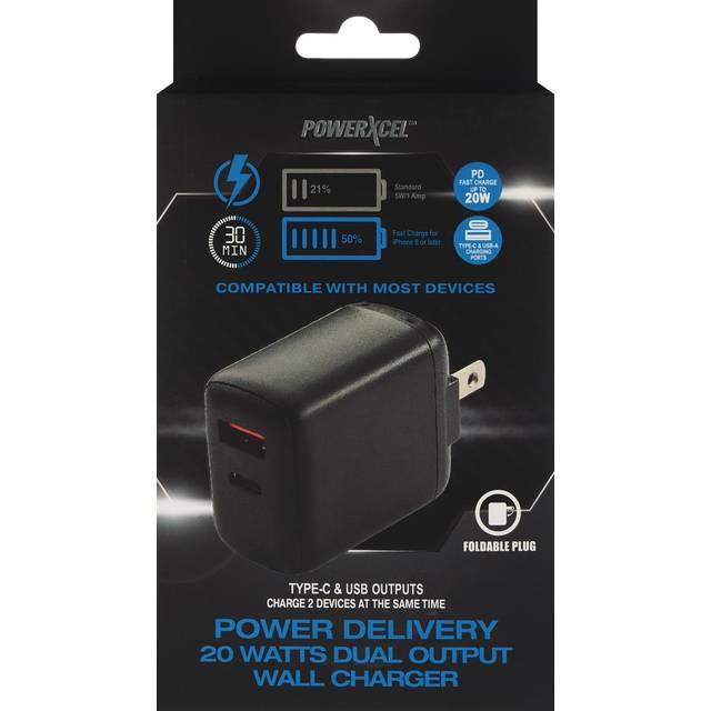 PD-20 Watts Type C,USB Wall Charger