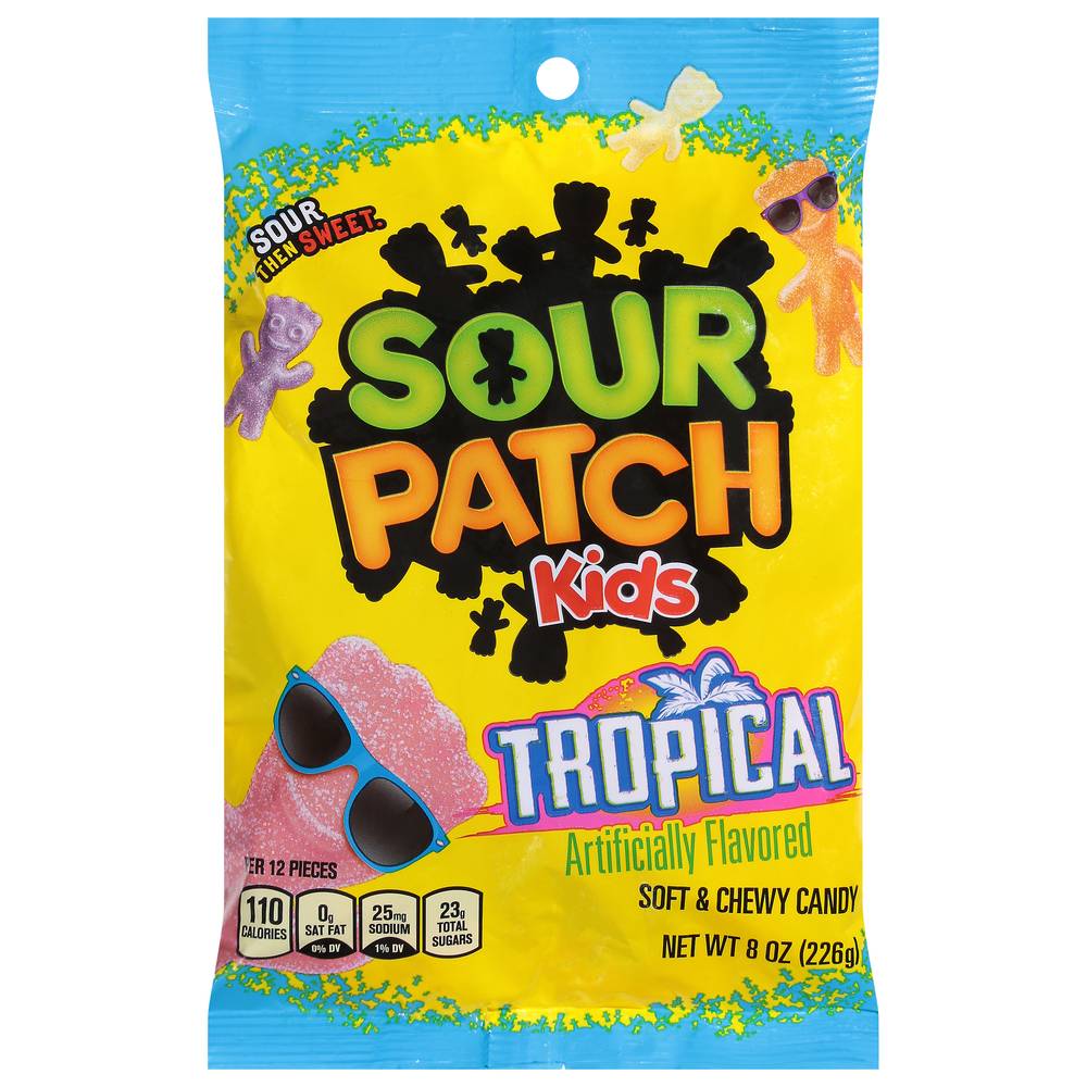 Sour Patch Kids Soft & Chewy Candies (tropical)