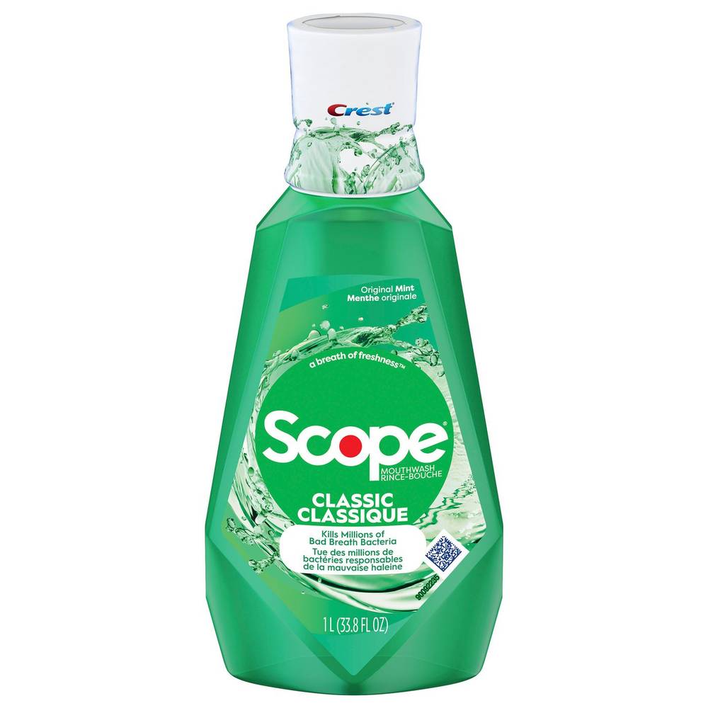 Crest Scope Classic Mouthwash - Original (1 L)