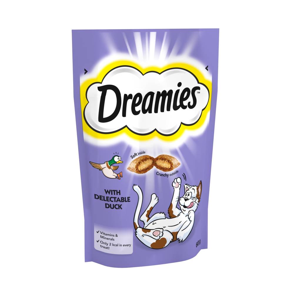 Dreamies Biscuits With Duck Cat Treats (60g)