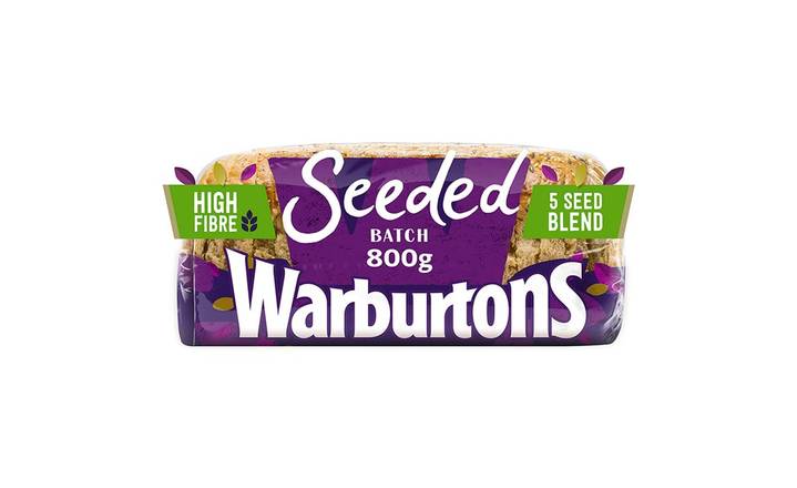 Warburtons Seeded Batch 800g Bread Loaf (373737)  