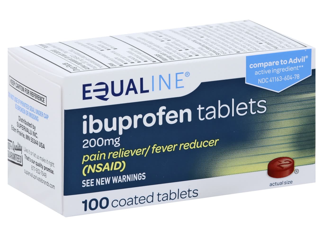 Equaline Ibuprofen 200 mg Coated Tablets (5.3 oz)