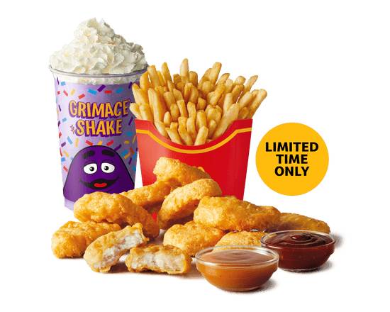 Medium Grimace 10pc Nuggets Meal