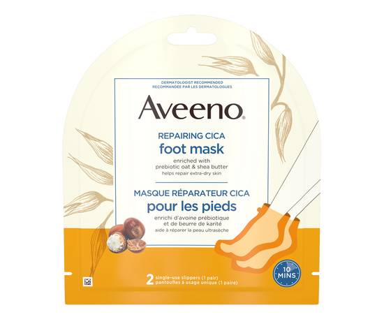 Aveeno Repairing Cica Foot Mask (1 pair)