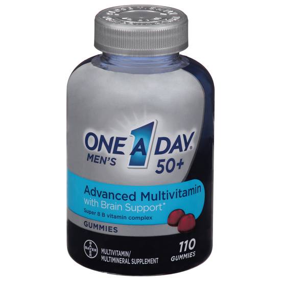 One a Day Gummies Advanced Multivitamin With Immunity + Brain Support Strawberry