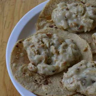 Orden de pollo con queso