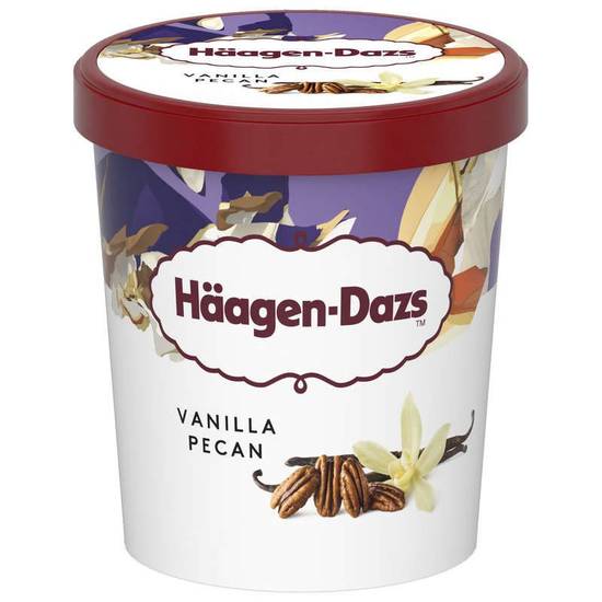 Obsessionscollection crème glacée vanille pécan Häagen-Dazs pot 400 g
