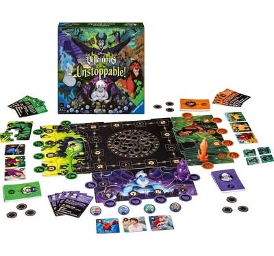Ravensburger Disney Villainous Unstoppable! Strategy Board Game 7+ Years