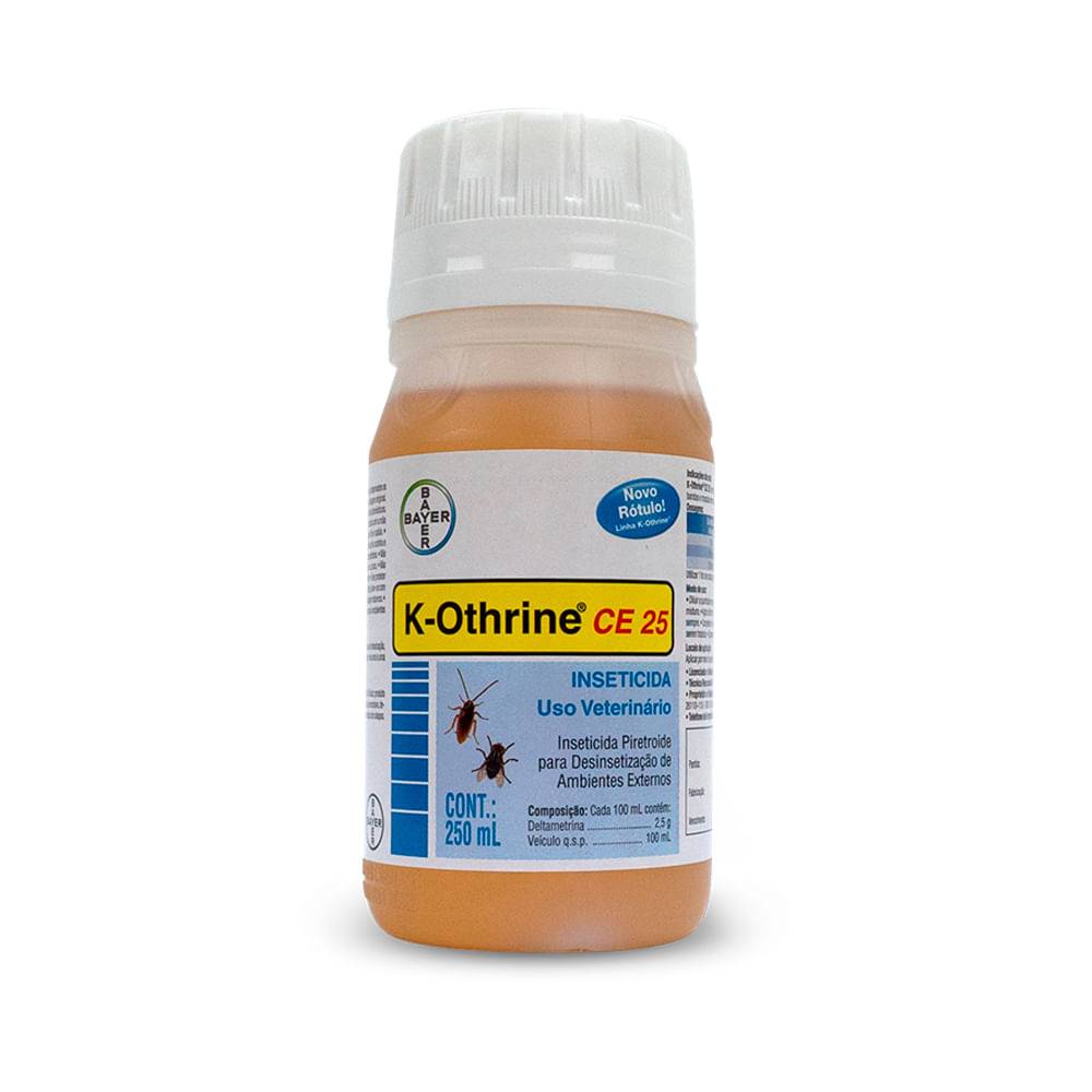 Bayer inseticida k-othrine ce25 com deltametrina (250ml)