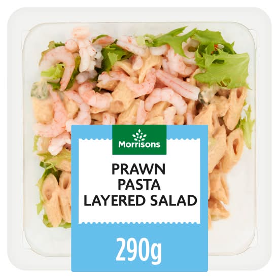 Morrisons Prawn Pasta Layered Salad (290g)