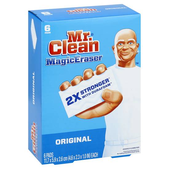 Mr. Clean Magic Eraser Original Household Cleaning Pads (6 ct)