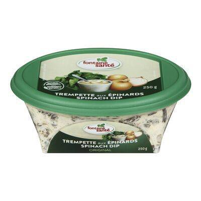 Fontaine santé trempette aux épinards (250 g) - original spinach dip (250 g)