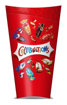 Celebrations Selection Box Of Mini Chocolate & Biscuit Bars (300g)