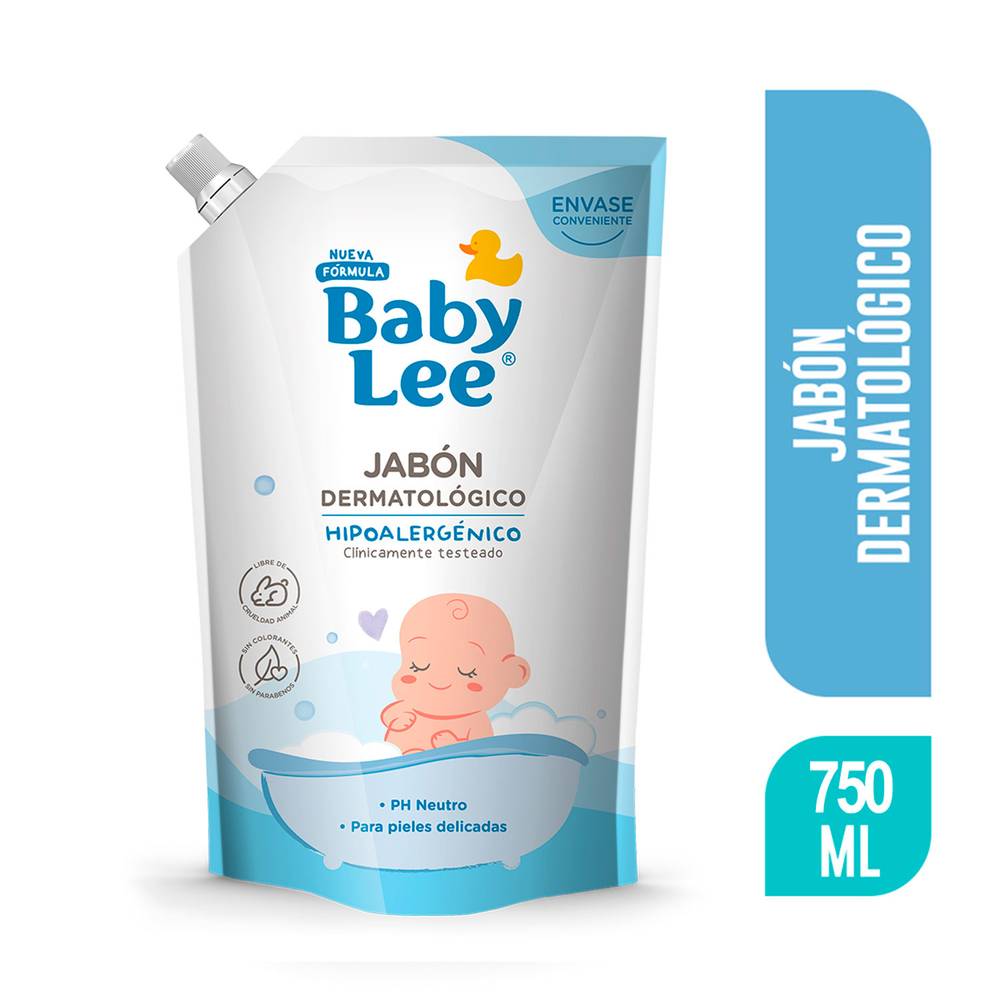 Baby lee jabón neutro hipoalergénico (doypack 900 ml)