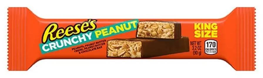 Reese's Crunchy Peanut King Size Chocolate Bar