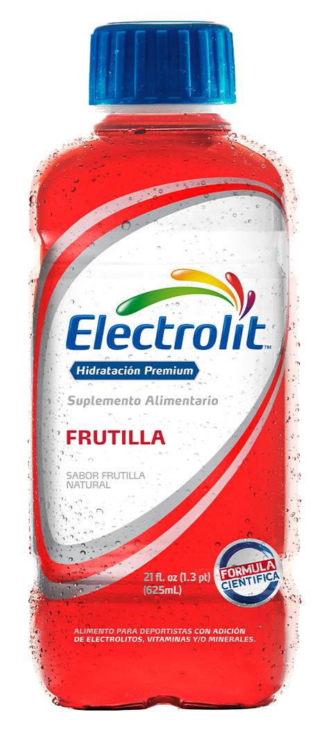 Bebida Hidratante Electrolit sabor Frutilla 625 ml