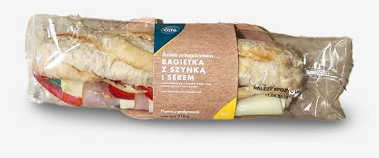 Shell Café Baguette Szynka & Ser
