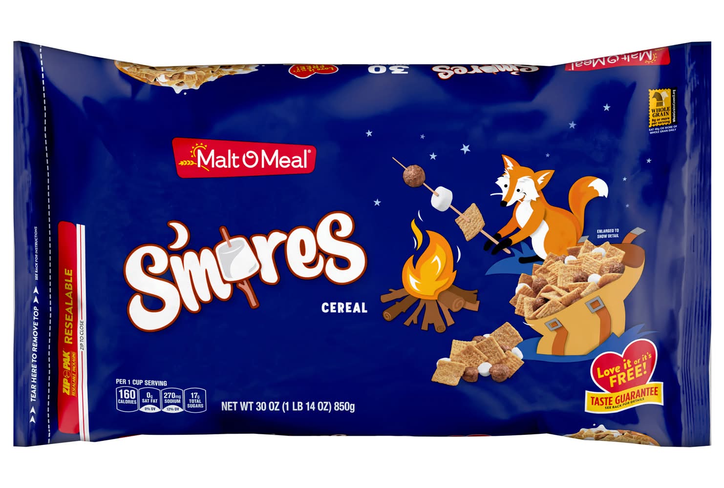 Malt-O-Meal S’mores Cereal (30 oz)