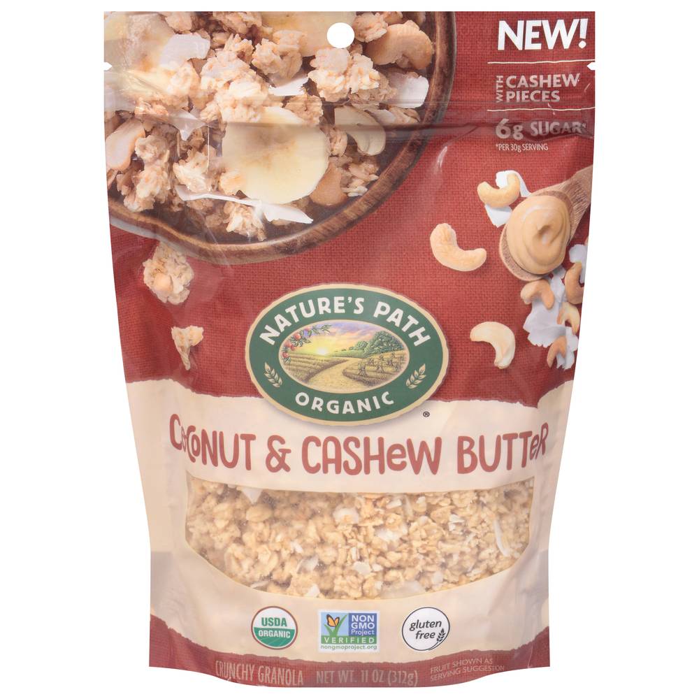 Nature's Path Crunchy Granola, Coconut & Cashew Butter (11 oz)