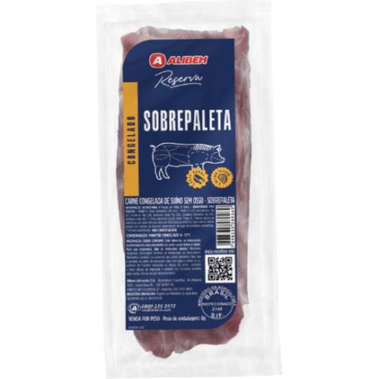 Alibem Sobrepaleta suína (embalagem: 2 kg aprox)