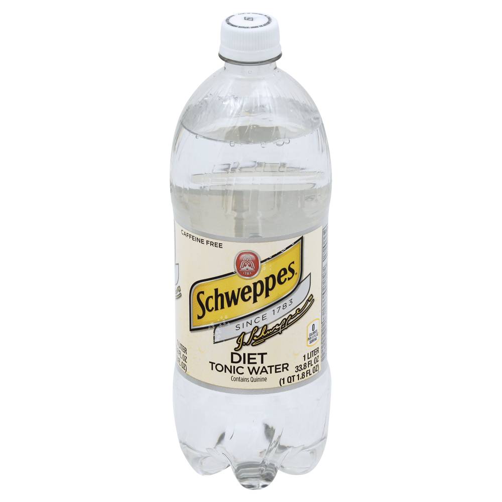 Schweppes Diet Tonic Water (33.8 fl oz)