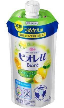 ビオレｕフレッシュシトラス詰替用３４０ｍＬ:4901301336415