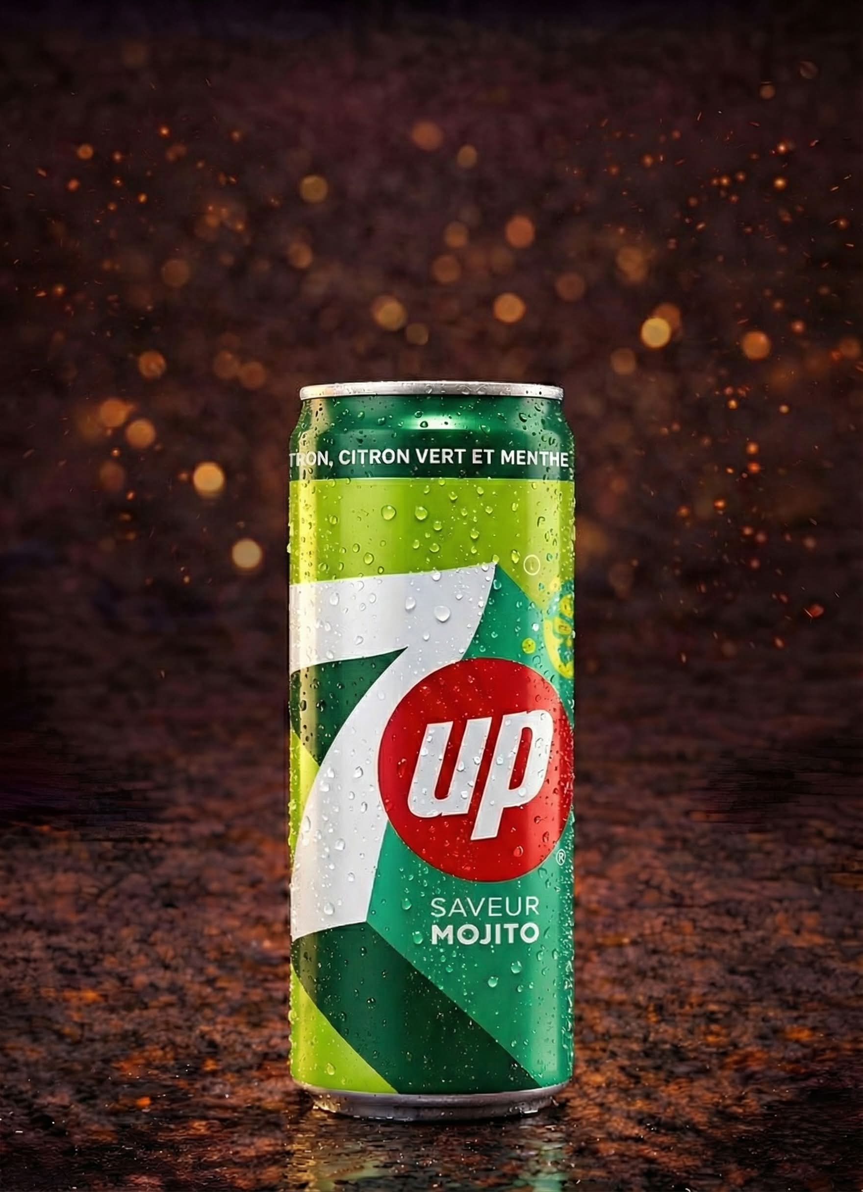 7up Mojitoo Zéro Sucrés