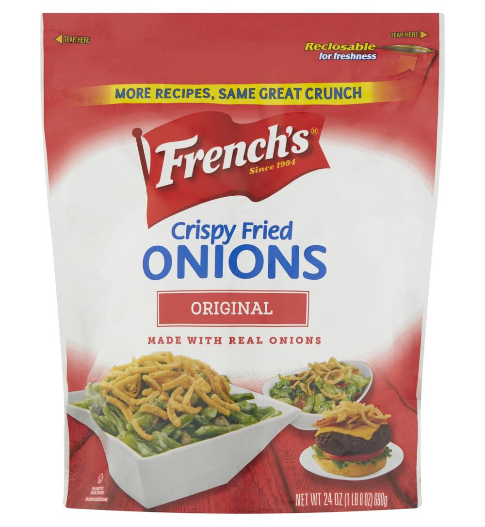 French's Original Crispy Fried Onions (24 oz)