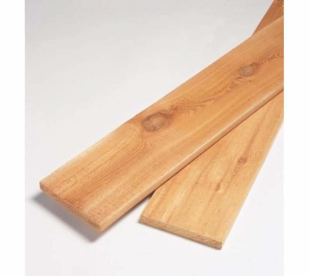 3/4 In. X 4 In. X 8 Ft. Cedar Board