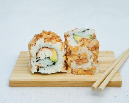 Onion Crispy Crevettes Tempura Avocat