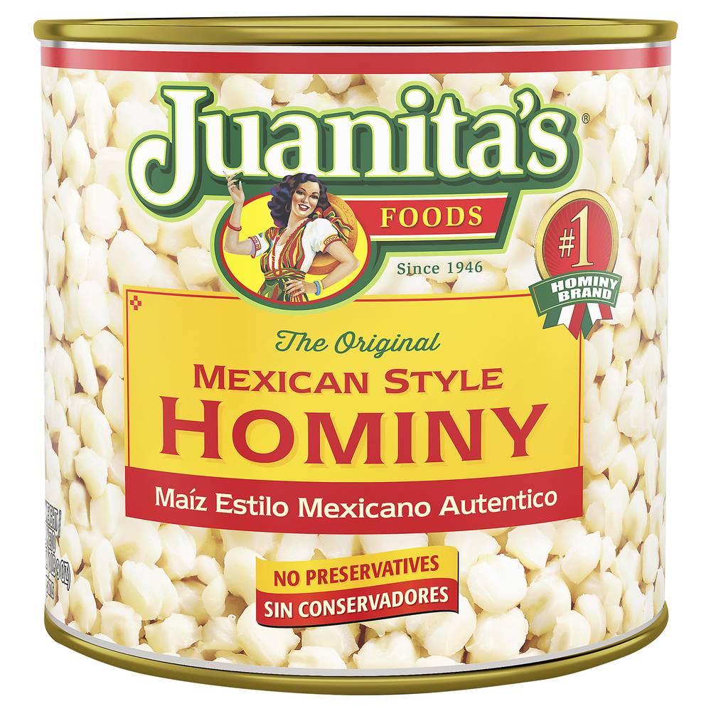 Juanita's Foods The Original Mexican Style Hominy (1.56 lbs)