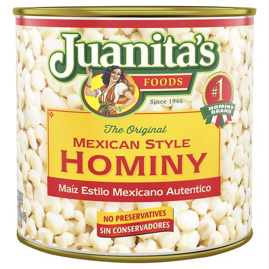 Juanita's Foods the Original Mexican Style Hominy