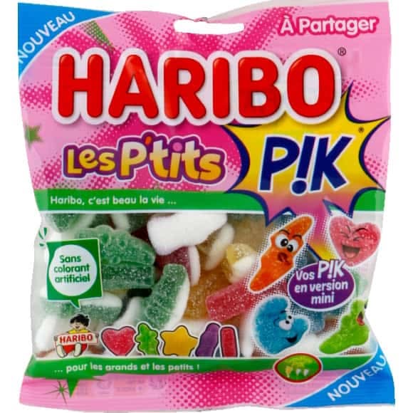 Haribo - Bonbons les p'tits pik (180g)