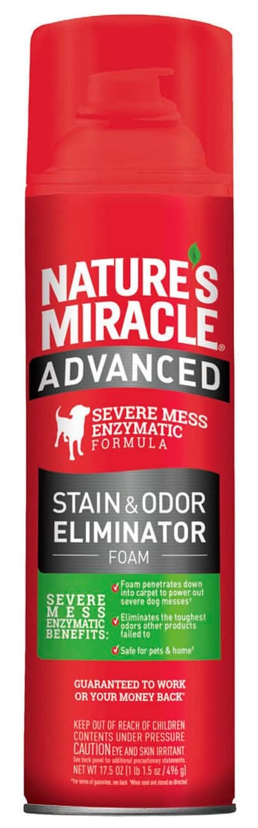 Nature's Miracle · Espuma destructora de olores difíciles (496 g)