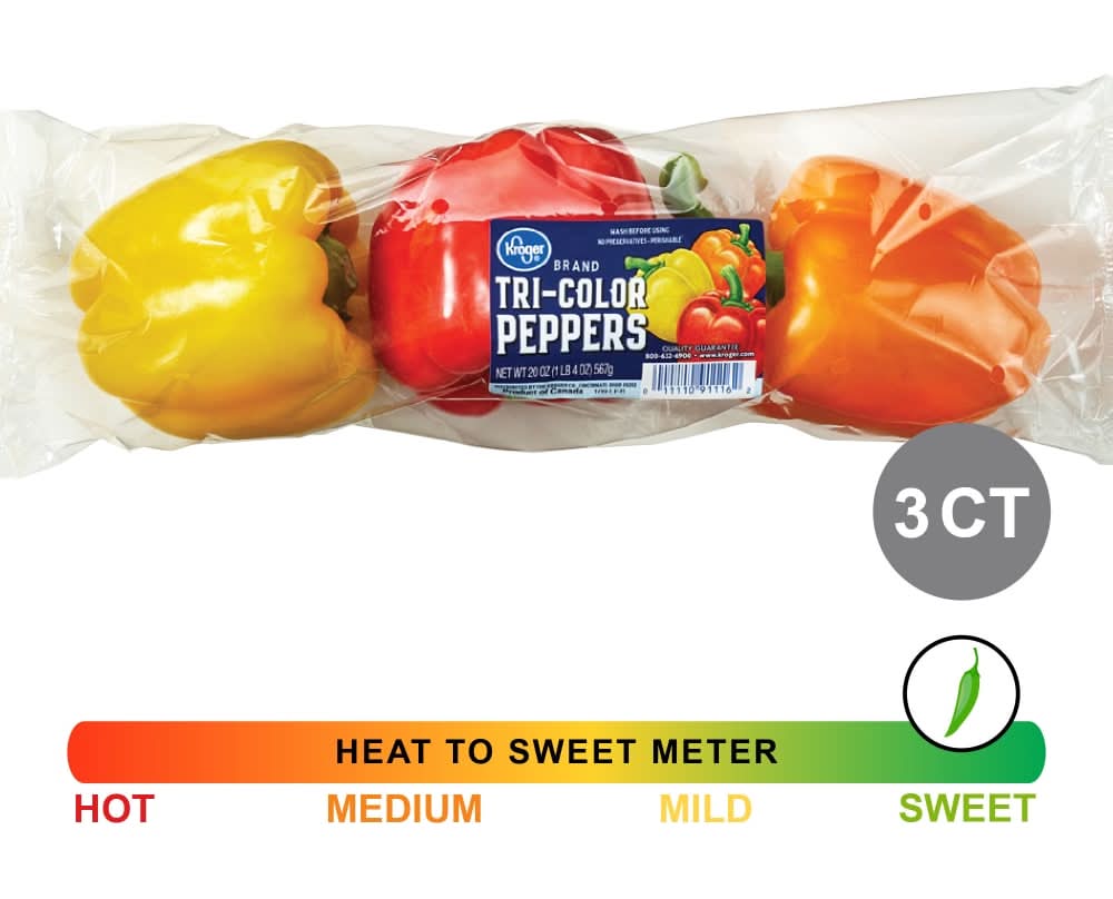 Kroger® Tri-Color Bell Peppers
