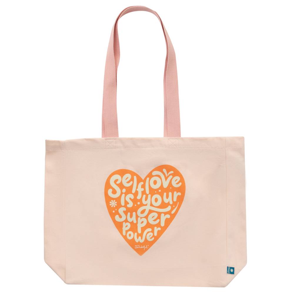 Saco De Pano Tote Bag Self-Love Is Your