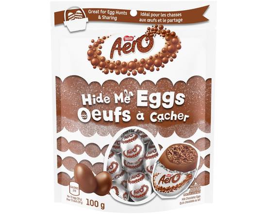 Aero · Aero oeufs  cacher (100 g) - Hide Me eggs candy (100 g)