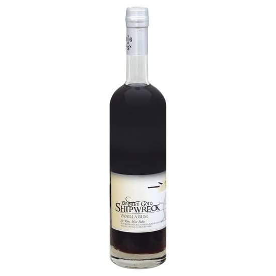 Brinley Gold Shipwreck Vanilla Rum (750ml bottle)