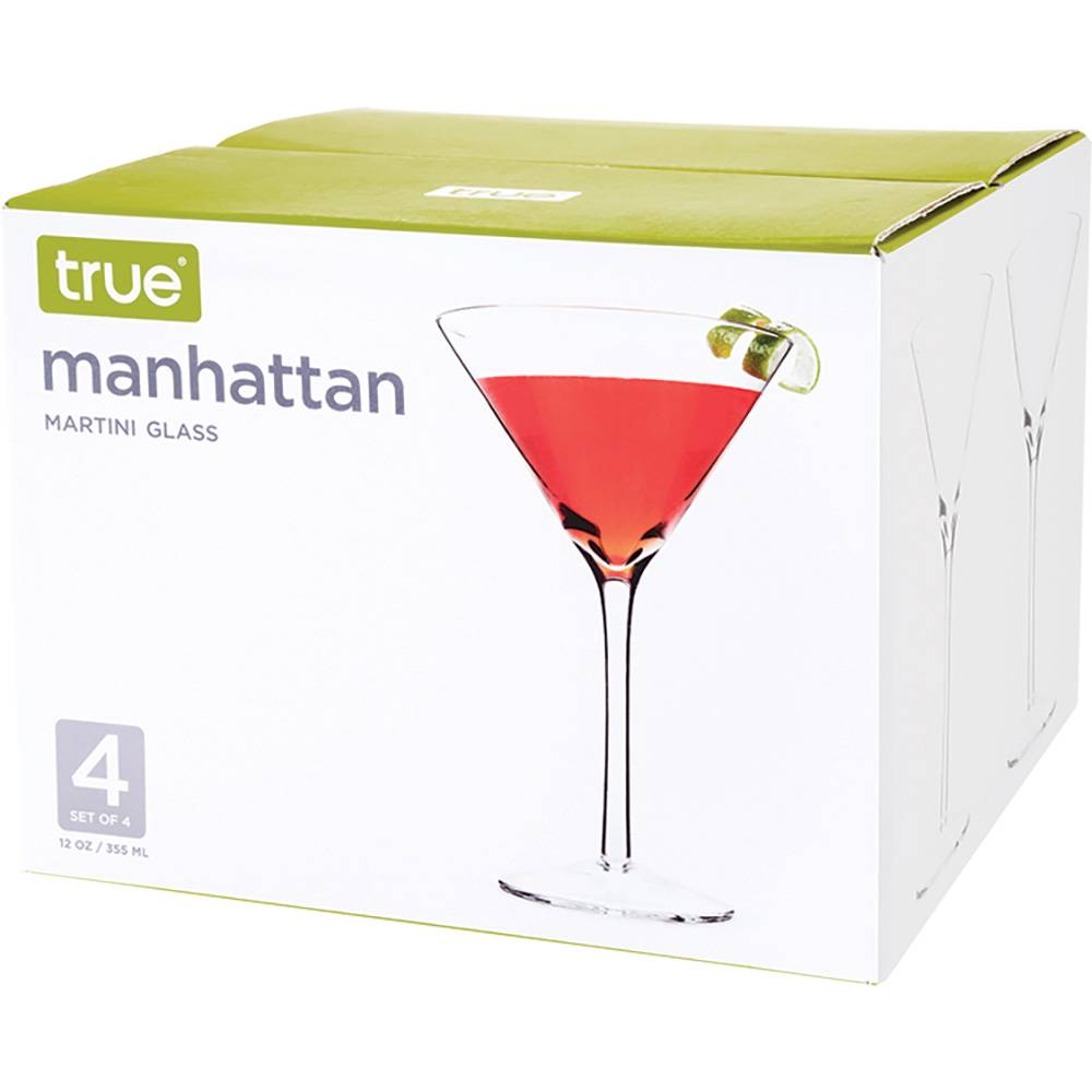 True Fabrications Manhattan Martini Glasses