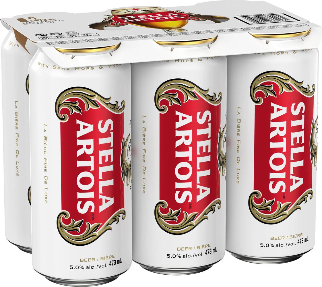 Stella Artois Original Beer (6 x 473 ml)