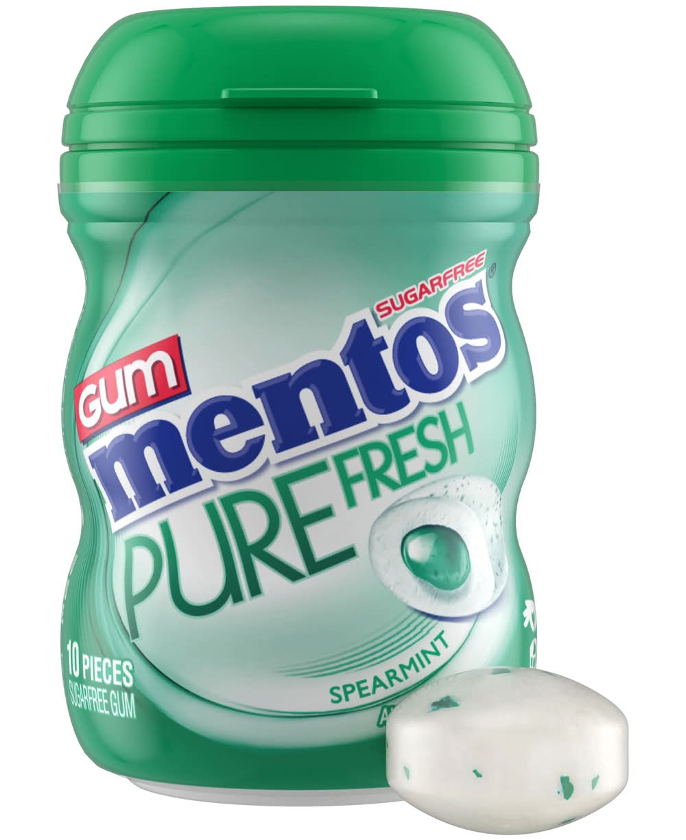 Mentos Sugar Free Spearmint Gum