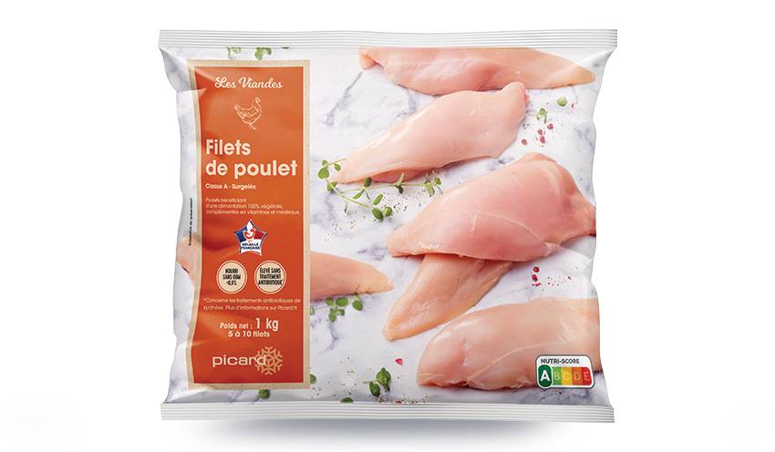 Filets de poulet, 7 à 10 pièces