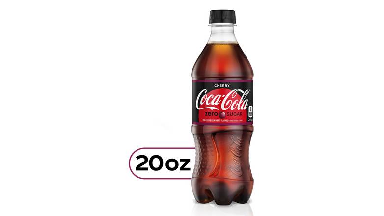 Coca-Cola Zero Cherry Diet Soda Soft Drink