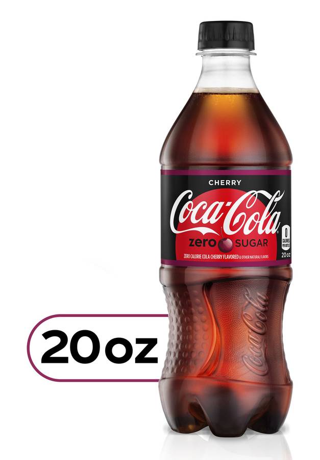 Coca-Cola Zero Cherry Diet Soda Soft Drink