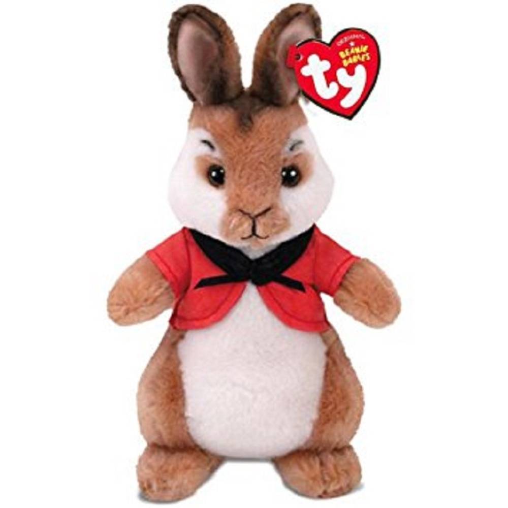 Ty Beanie Ty Beanie Ty Flopsy Rabbit Red Bolero Reg