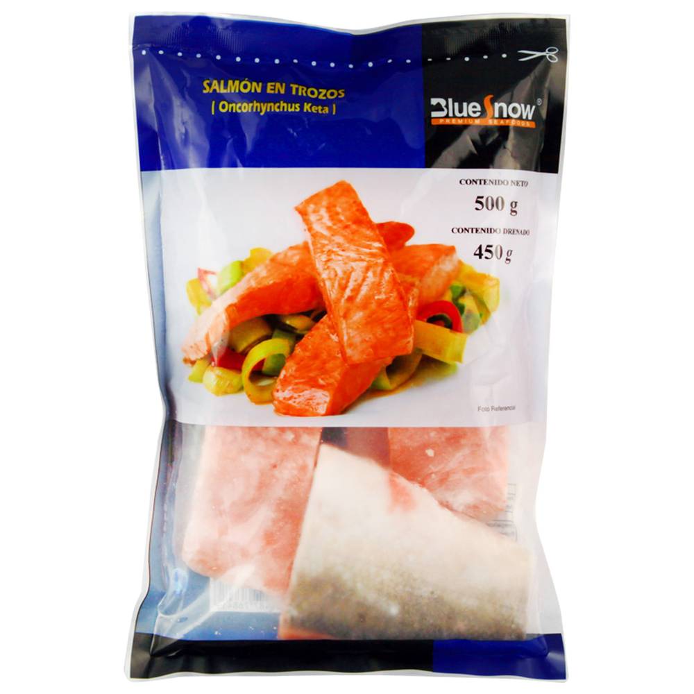 Blue Star · Salmón pink blue snow (500 g)