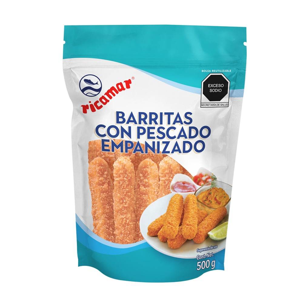 Ricamar barritas de pescado empanizado (500 g)