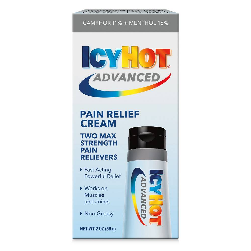 Icy Hot Advanced Pain Relief Cream, 2 OZ