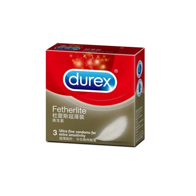 杜蕾斯衛生套-超薄型3入